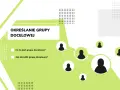 Określanie grupy docelowej: Co to jest grupa docelowa? Jak określić grupę docelową? Schemat połączeń między ikonami osób.