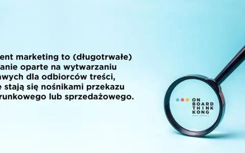 Content marketing to tworzenie ciekawych treści, które przyciągają odbiorców. Pamiętaj, że content is king! Lupa podkreśla znaczenie analizy.