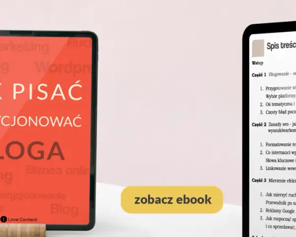 Post powitalny na FB: ebook "Jak pisać i pozycjonować bloga". Zobacz przykłady i zacznij swoją przygodę z blogowaniem!