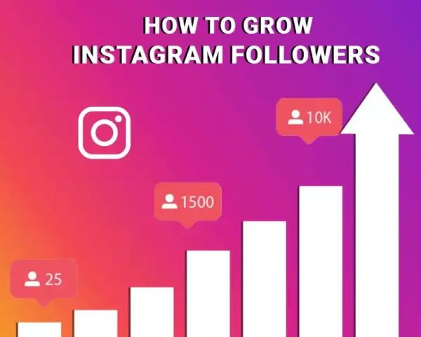 Wykres wzrostu liczby obserwujących na Instagramie: od 25 do 1500, a potem do 10K. Dowiedz się, jak mieć dużo obserwujących na Instagramie!